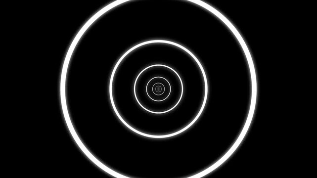 Circle explosion fireworks effect animation, glowing burst rings with sparkle line blast motion graphic, shiny ellipse firework element in 4K looping background