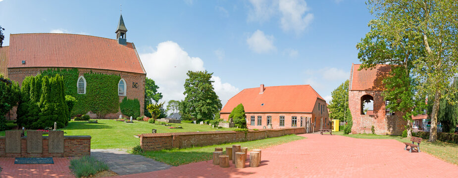 St. Lamberti Kirche in Eckwarden, Budjarden, Niedersachsen