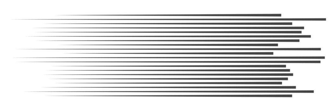 Line speed pattern. Horizontal lines background