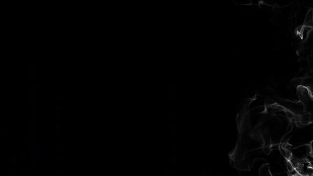 Smooth Smoke Passage Motion Graphic