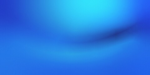 Fototapeta premium abstract blue gradient background with soft glow effect and modern fluid blur texture design