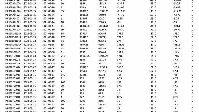 Financial Audit Data Analysis on Computer Screen Displaying Spreadsheet Animation