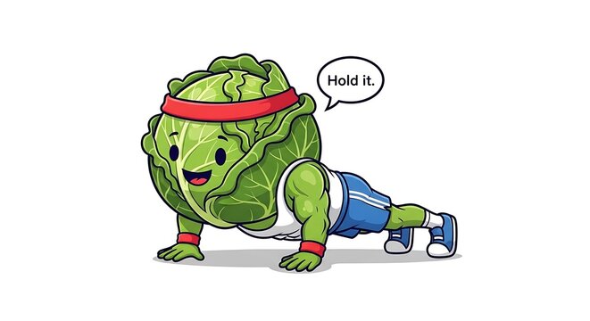 Cartoon green monster carrying a shopping cart.