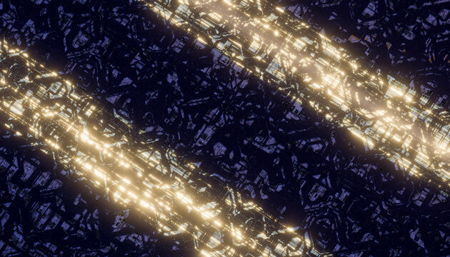 Abstract digital texture showing high speed data connection and CPU