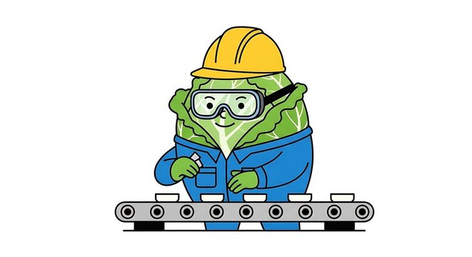 Construction worker operating mini excavator machine.