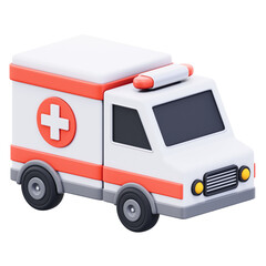 ambulance 3d illustration © Aditya