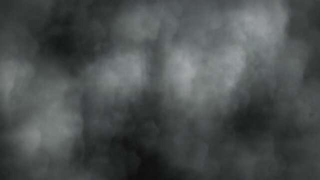 cloud loop background. Atmospheric smoke Fog dust effect. 