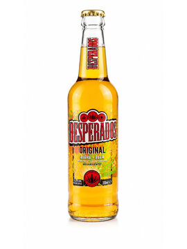 bouteille de bi&egrave;re aromatis&eacute;e de 33 cl de marque Desperados