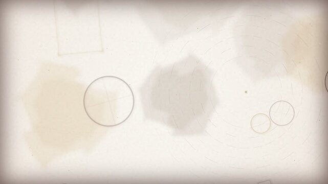 Abstract Minimalist Background with Soft Blurred Geometric Shapes and Muted Beige Tones for Artistic Design