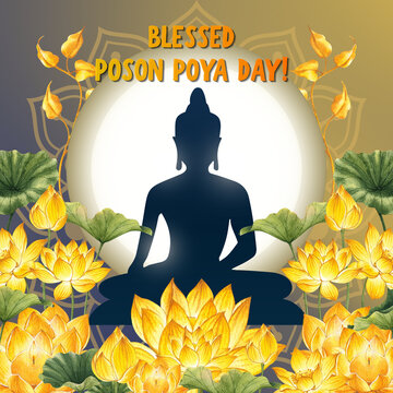 Blessed poson poya day! 3
