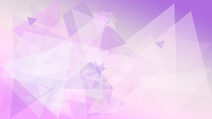 Obraz premium Purple and pink polygon facets create a soft abstract texture with airy negative space, great for business branding, website banners, and flyers.