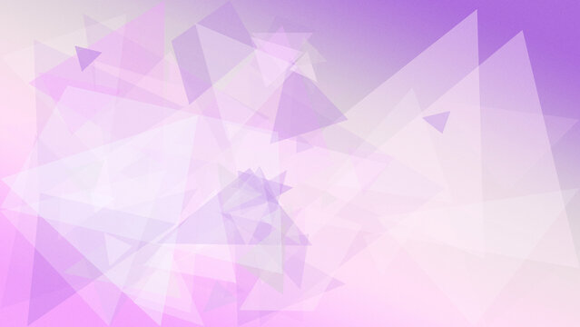 Purple and pink polygon facets create a soft abstract texture with airy negative space, great for business branding, website banners, and flyers.