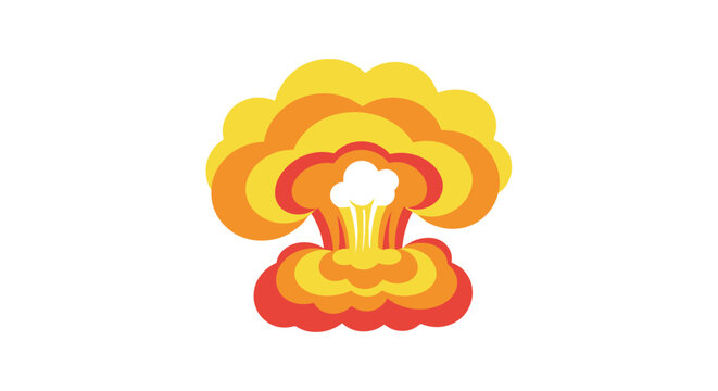 Nuclear Explosion Mushroom Cloud.