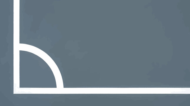 An abstract 2D vector composition features geometric shapes in a digital illustration.