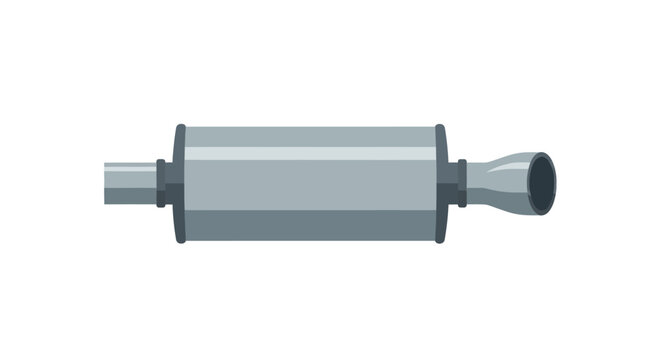 Muffler Exhaust System Component.