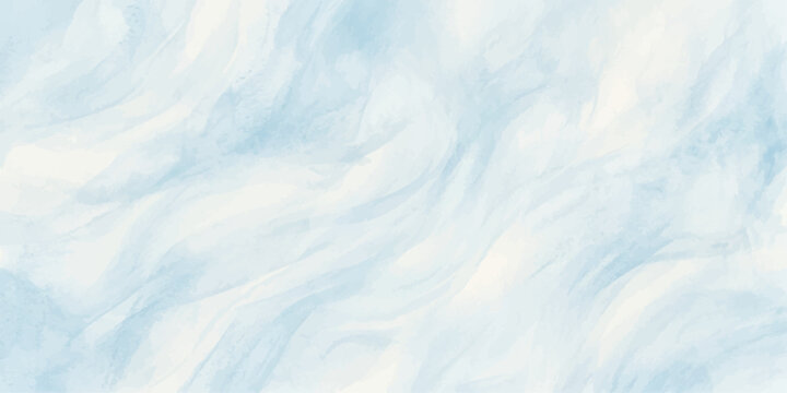 Flowing marble watercolor texture background in soft blue and cream for elegant luxury branding and premium stationery design