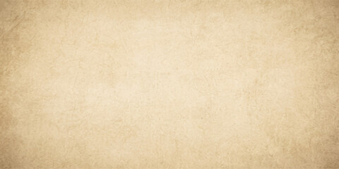 Obraz premium Natural kraft paper fiber texture background in warm tan and brown for eco packaging and artisan commercial branding design
