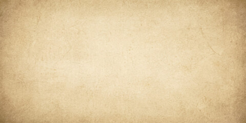 Obraz premium Fibrous natural tan mulberry paper texture background in warm beige for handmade stationery and artisan commercial branding design