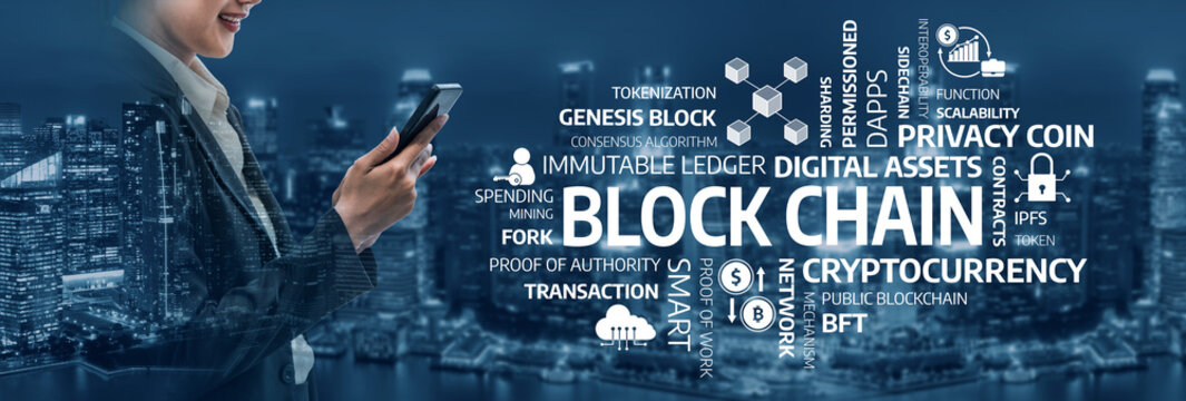 An image showcasing the concept of blockchain technology and cryptocurrency, emphasizing digital assets, security, and financial innovation in today economy. Tessel