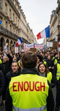 Yellow Vest Protests in Paris - A Nation Divided.