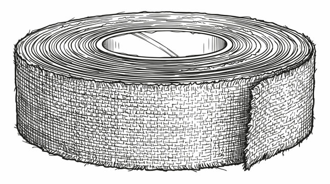 Raw Cotton Friction Grip Tape Assuring Reliable Athletic Equipment Handling