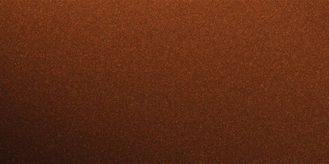 Fototapeta premium Abstract dark brown background with subtle grainy noise texture. Modern minimalist empty 3D room stage featuring fluid curved shapes, copper gradient light, and copy space.