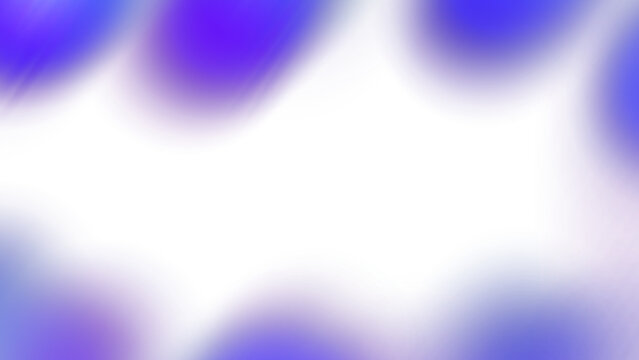 Vibrant Neon Purple and Blue Blur Vignette Frame with Center Copy Space. Vibrant and intense colors surrounding a strong, clear central copy space for text.