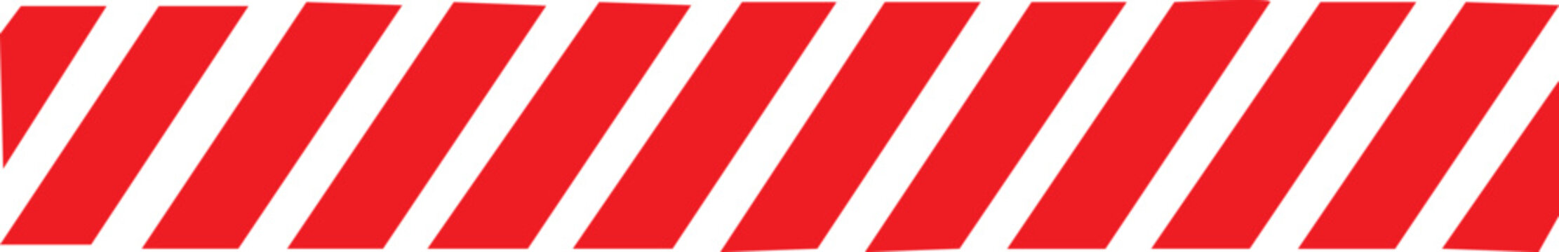 Red and white diagonal striped pattern