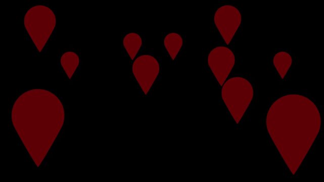Multiple location pins indicate global corporate franchise coordinates. Strategic location pins map international business branch destinations. Supply chain tracking with location pins.