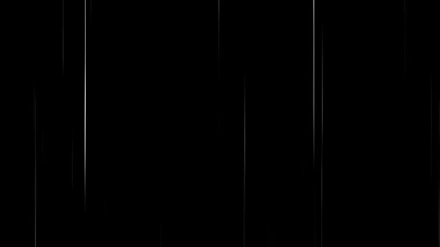 Anime Speed Lines Right to Left Dynamic Action Effect. Comic Speed Lines Horizontal Right to Left Seamless Loop.