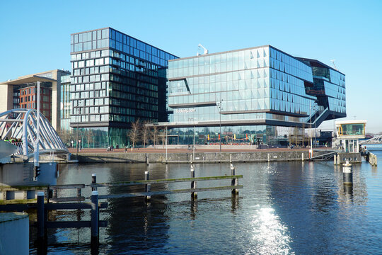Booking.com's main building and headquarters in Amsterdam, Netherlands
