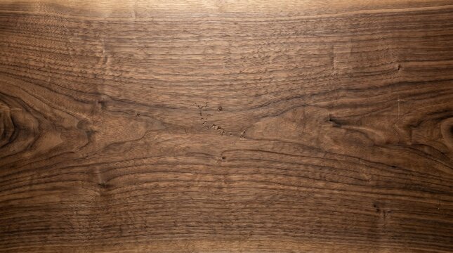 The old wooden surface displays a weathered brown texture with visible grain and natural patterns across its entire rugged exterior.