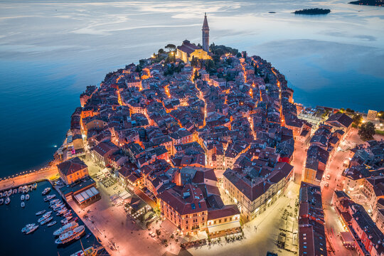 Rovinj, Croatia on the Istria Peninsula