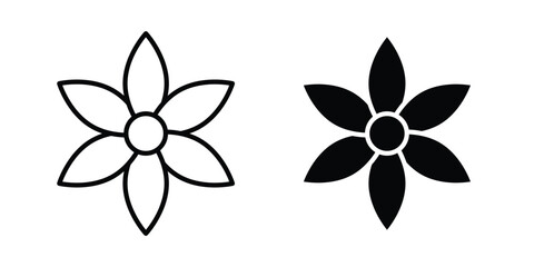 Obraz premium Jasmine icon