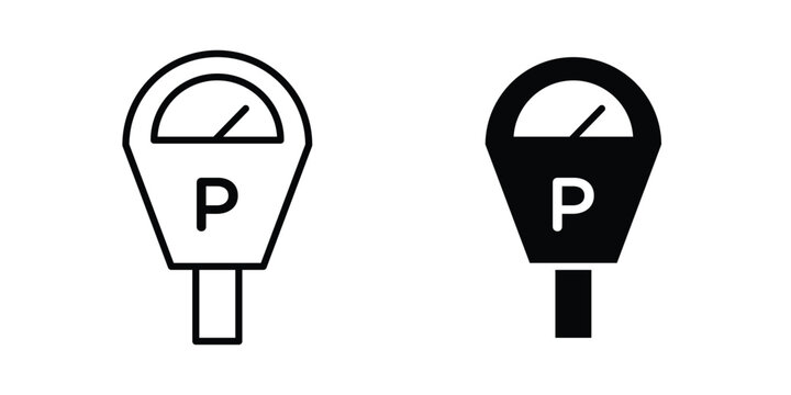 Parking meter icon
