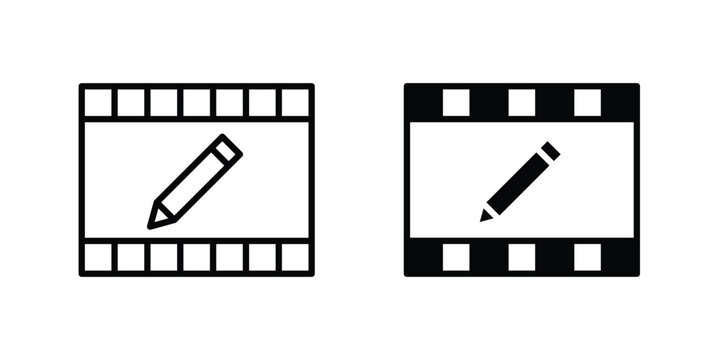 Video editing icon