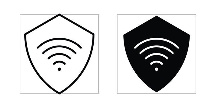 Wifi security icon