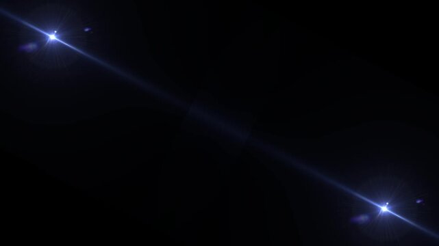 Optical floor effects for logo reveal, meeting in the middle from two sides of the screen