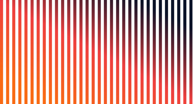 Scripted Content Geometric Vertical Stripe Pattern with Intense Volcanic Magma Color Transition and High Contrast White Minimalist Parallel Bars Noise Texture Backdrop 
