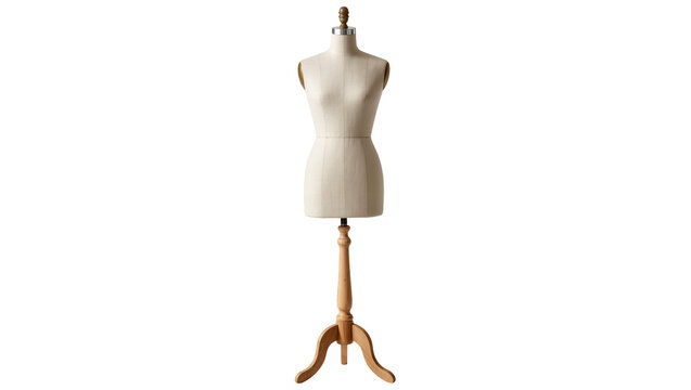 Tailor s dummy mannequin with wooden stand