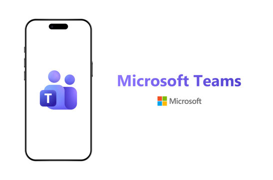 Microsoft Teams mobile application from Microsoft Corporation on a smartphone.