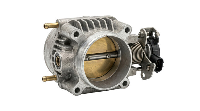 Car throttle body disassembly and inspection process automotive workshop technical guide indoor environment close-up view