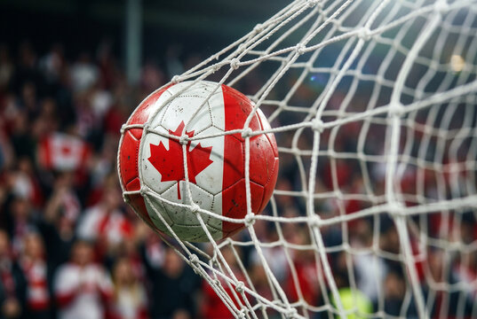 Canada Soccer Ball Goal Net World Cup National Team