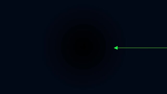 GPS location signal point and location tracking mark in gradient color background