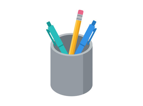 Isomorphic Pen Stand