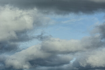 Obraz premium blue sky with clouds