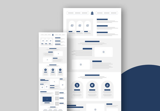 Wireframe Template Layout