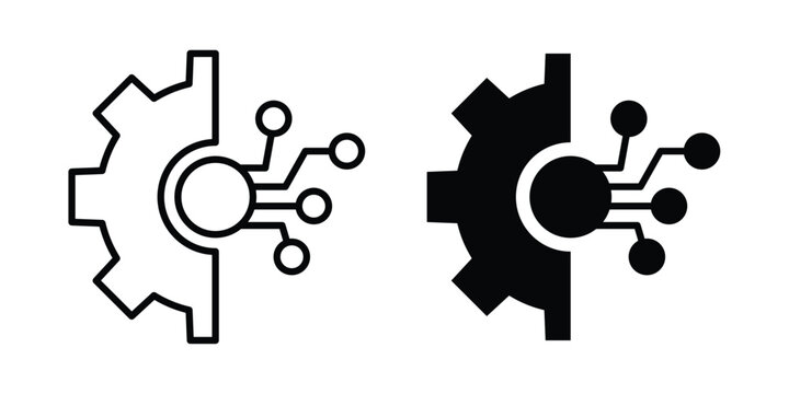 Digital transformation icon