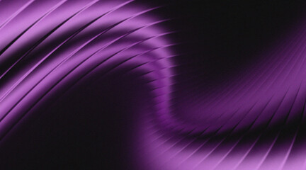Abstract purple, black smooth gradient ribbed glass backgrounds. © arjudin