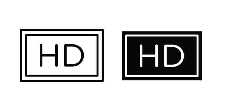 High definition icon